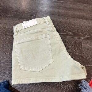 Brand new light green America eagle shorts